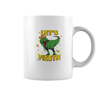 Lets Fiesta Dinosaur Decoration Gift For Human Coffee Mug - Seseable