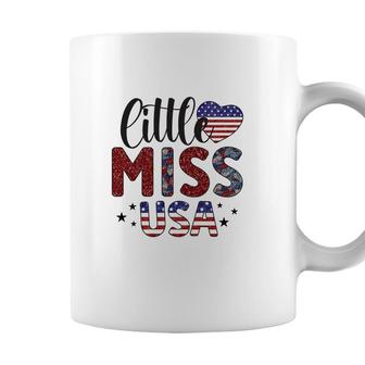 Little Miss Liberty July Independence Day Usa 2022 Coffee Mug - Seseable