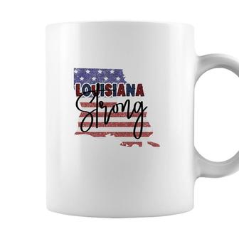 Louisiana Strong July Independence Day 2022 Coffee Mug - Seseable