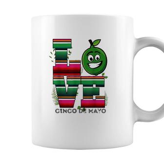 Love Cinco De Mayo Mexican Poncho Blanket Coffee Mug | Seseable CA