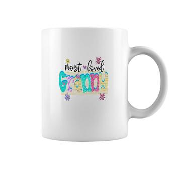 Most Loved Granny In The World From Daughter With Love Grandma New Coffee Mug - Seseable