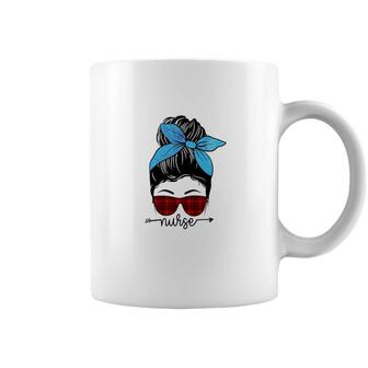 Nurses Day Girl Blue Knot Amazing Gift 2022 Coffee Mug - Seseable