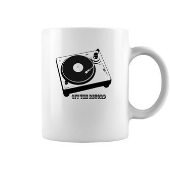 Off The Record Music Lover Coffee Mug | Mazezy