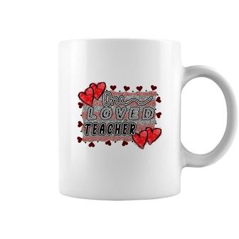 One Great Loved Teaher Is Teaching Hard Working Students Coffee Mug - Seseable