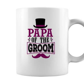 Papa Of The Groom Groom Bachelor Party Coffee Mug - Seseable