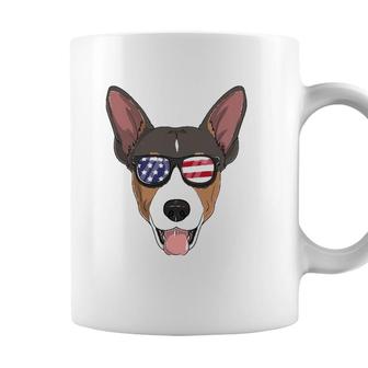 Rat Terrier Dog Patriotic Usa 4Th Of July American Gift Cute Coffee Mug - Seseable