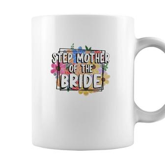 Stepmother Of The Bride Watercolor Stepmom Mothers Day Coffee Mug - Seseable