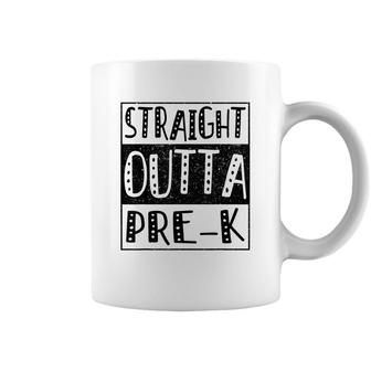 Straight Outta Pre-K Graduate Class Of 2022 Boys & Kids Coffee Mug - Seseable