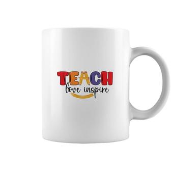Teachers Are People Who Inspire Learning For Students With A Great Love Coffee Mug - Seseable
