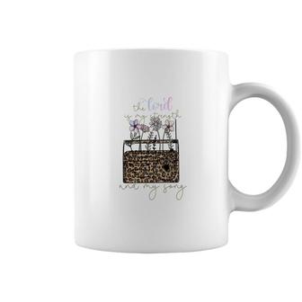 The Lord Of My Strength And My Song Flower And Leopard Christian Style Coffee Mug - Seseable