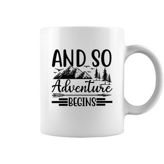 Travel Lover Likes Exploring And So Adventure Begining Coffee Mug - Seseable