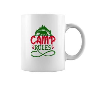 Travel Lover Makes Camp Rules For Them In The Exploration Coffee Mug - Seseable