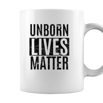 Unborn Lives Matter Anti-Abortion Fetus Pro-Life Coffee Mug - Seseable