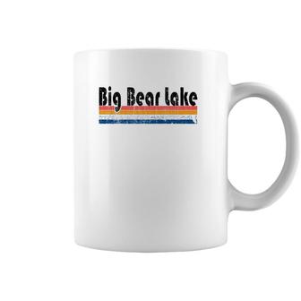 Vintage 80S Style Big Bear Lake Ca Coffee Mug | Mazezy