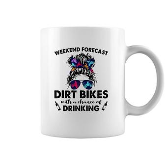 Weekend Forecast- Dirt Bikes No Chance Of Drinking-So Cool Coffee Mug | Mazezy