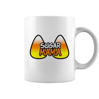 Womens Sugar Mama Funny Halloween For Women Coffee Mug - Monsterry