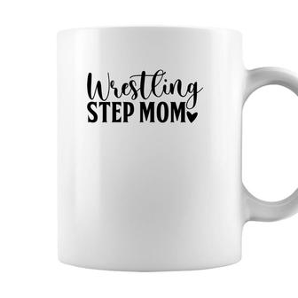 Wrestling Stepmom New Gift For Mothers Day 2022 Coffee Mug - Seseable