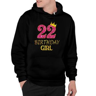 22Nd Birthday Girl Princess 22 Years Old 22Nd Gift Hoodie - Seseable