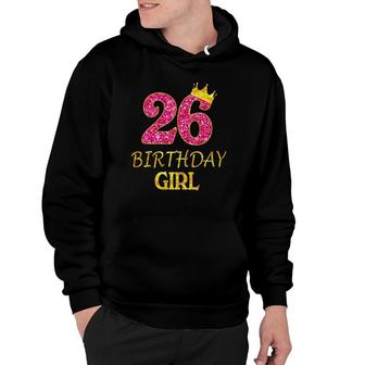 26Th Birthday Girl Princess 26 Years Old 26Th Gift Hoodie - Seseable