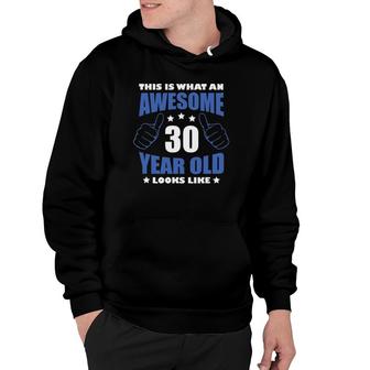 30Th Birthday Awesome Gifts For Him Men 30 Years Old Son 1992 Ver2 Hoodie - Seseable