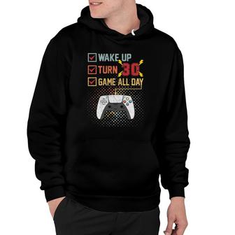 30Th Birthday Gamer 30 Years Old Gamer Gifts Hoodie - Seseable