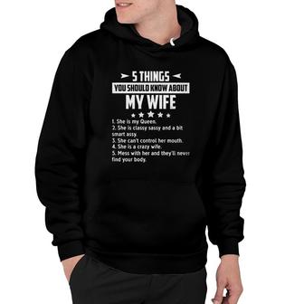 5 Things You Should Know About My Wife Gorgeous 2022 Gift Hoodie - Thegiftio UK
