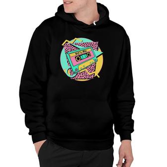 90S Retro Back To The 90S Vintage Cassette Tape Hoodie - Seseable