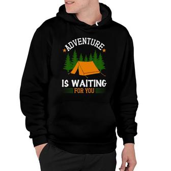 Adventure Is Waiting For You Explore Travel Lover Hoodie - Seseable