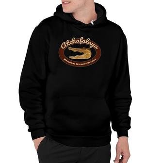 Atchafalaya National Wildlife Refuge Gator Hoodie | Mazezy