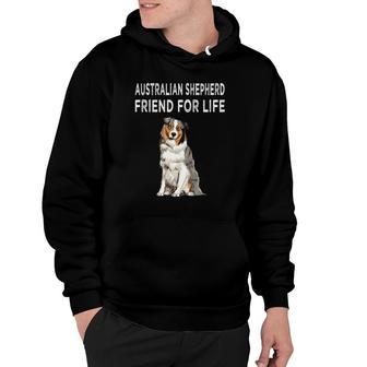 Australian Shepherd Friend For Life Dog Friendship Hoodie - Seseable