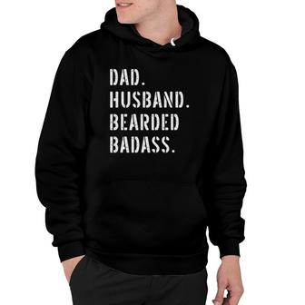 Beard Bearded Dad Gifts From Daughter Son Wife Hoodie - Seseable