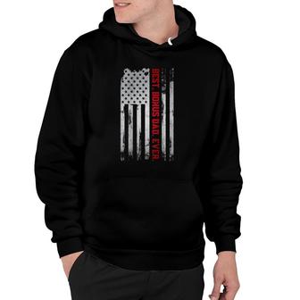 Best Bonus Dad Ever American Usa Flag Father’S Day Gift Dad Hoodie - Seseable