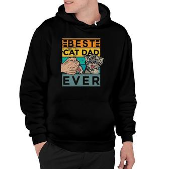 Best Cat Dad Ever Cat Dad Fathers Day Father Birthday Cat Hoodie - Seseable