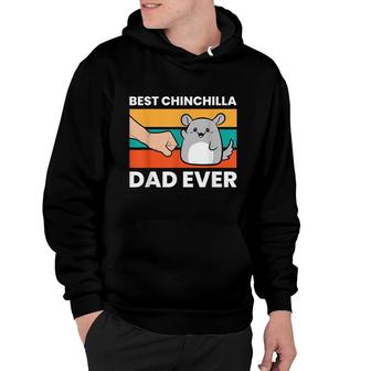 Best Chinchilla Dad Ever Funny Pet Chinchilla Hoodie - Seseable