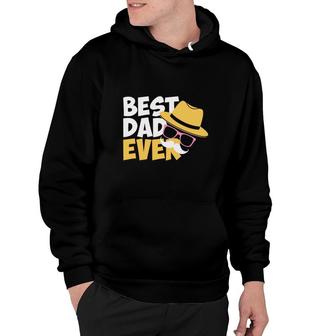 Best Dad Ever Impression Design Best Gift For Father Fathers Day Hoodie - Seseable