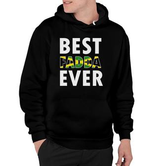 Best Fadda Ever Funny Jamaican Dad Fathers Day Gift Hoodie - Seseable