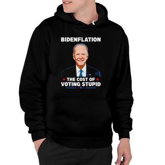 Bidenflation The Cost Of Voting Stupid Hoodie | Mazezy