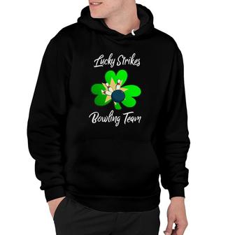 Bowling Funny Lucky Strikes T Hoodie | Mazezy