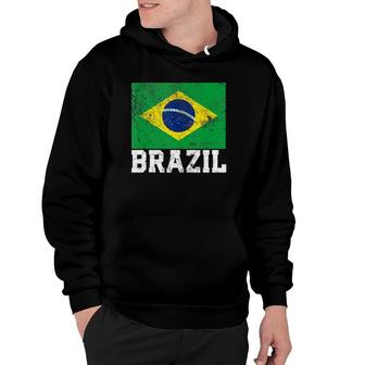 Brazilian Brazil Flag National Pride Family Roots Men Women Hoodie | Mazezy UK