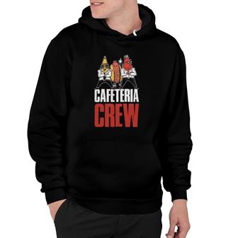 Cafeteria Crew Funny Lunch Lady Gift Classic Hoodie - Thegiftio UK