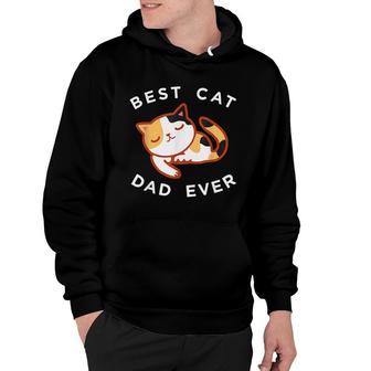 Calico Cat Dad Best Kitty Father Ever Gift Hoodie - Seseable