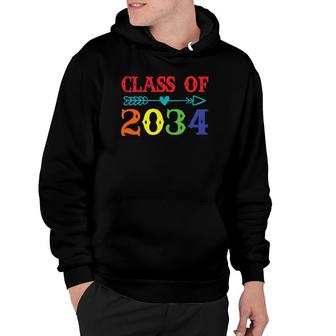 Class Of 2034 Pre-K Graduate Preschool Graduation Hoodie - Seseable