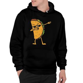 Dabbing Taco Funny Cinco De Mayo Dab Dance Kids Boys Girls Hoodie - Seseable