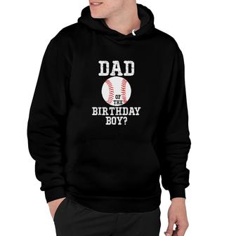 Dad Of The Birthday Boy Sport Is Playing Tennis Ball Hoodie - Seseable