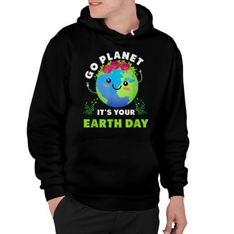 Earth Day 2022 Restore Earth Nature Planet Cute Earth Day Hoodie - Seseable