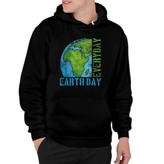 Everyday Earth Day Vintage Gift Hoodie | Mazezy