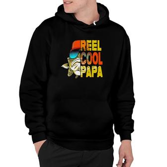 Fathers Day Gifts- Fishing Reel Cool Papa Hoodie - Seseable