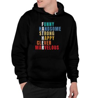 Fathers Day Men Gift From Daughter Son Wife For Husband Dad Hoodie - Seseable
