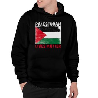 Free Palestine Flag Palestinian Lives Matter Gaza Hoodie - Seseable