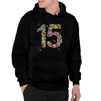 Funny 15Th Birthday Gift Cute 15 Years Old Puzzler Boy Girl Hoodie - Seseable
